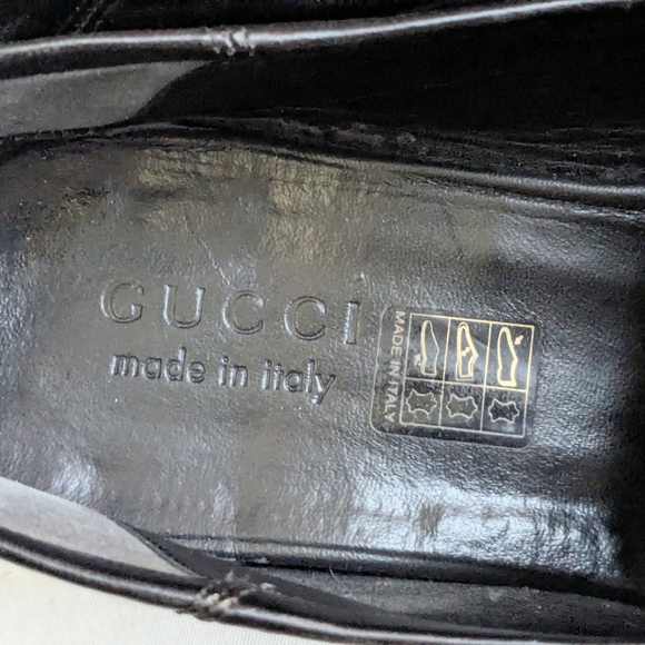 Gucci Horsebit Loafers Black Leather Men 10.5 main image 10